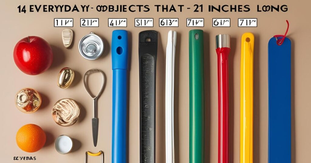 14 Everyday Objects That Measure 21 Inches Long