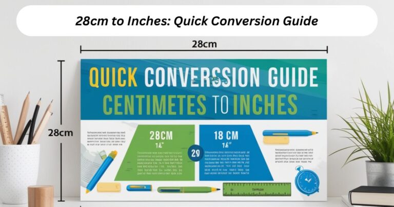 28cm to Inches: Quick Conversion Guide + Real-World Uses (2025)