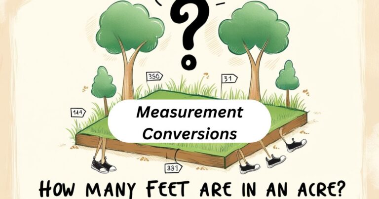 How Many Feet Are In An Acre