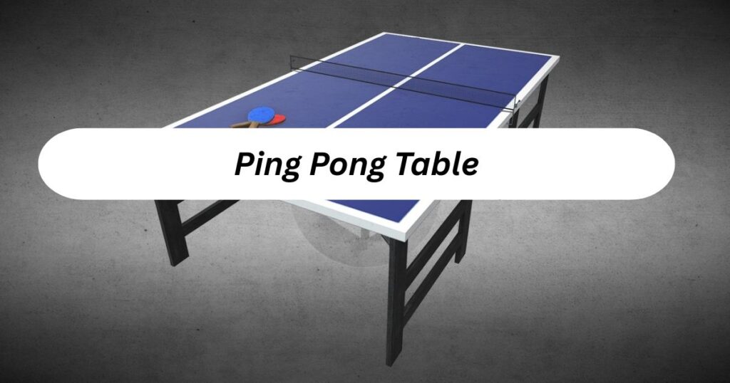 Ping Pong Table