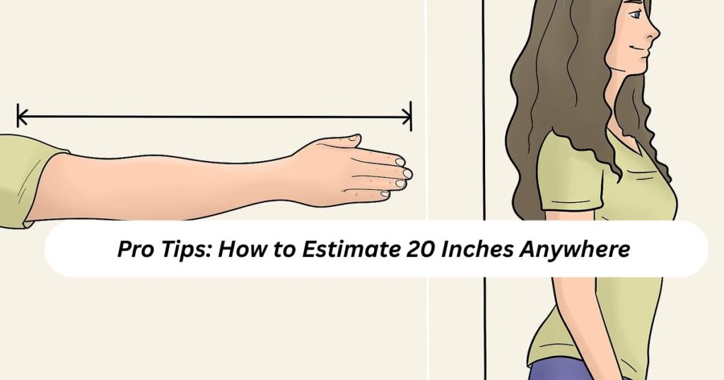 Pro Tips: How to Estimate 20 Inches Anywhere (No Tools Required)