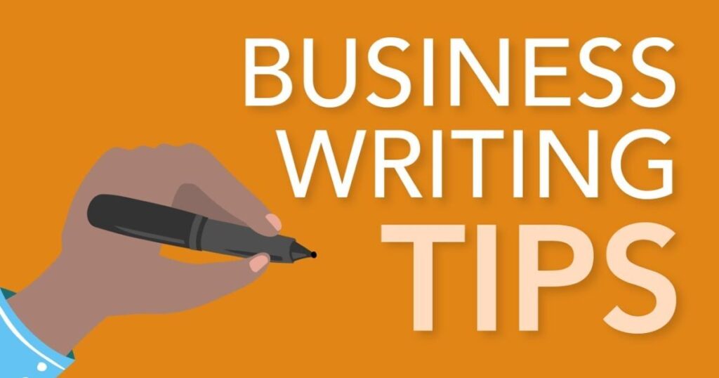 Business Writing Verbs