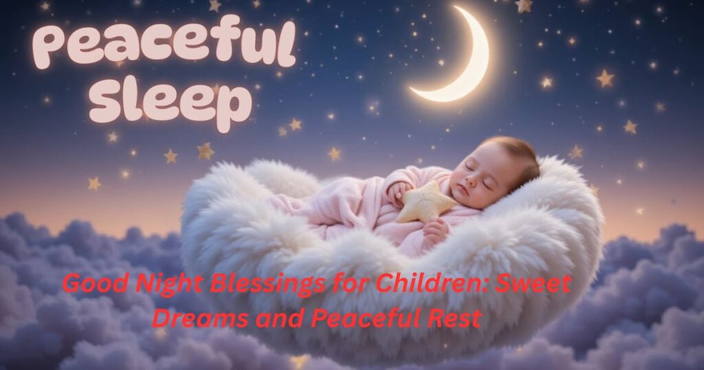 Good Night Blessings for Children: Sweet Dreams and Peaceful Rest