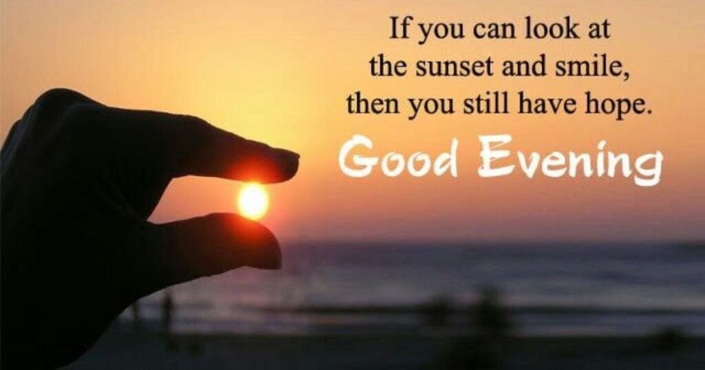 Hope Your Evening Is Wonderful