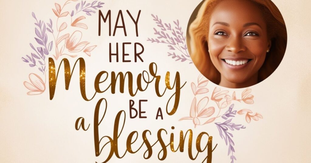 How to Use "May Her Memory Be a Blessing" in Different Situations