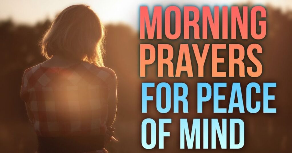 Inspirational Sunday Morning Prayers for Peace and Joy