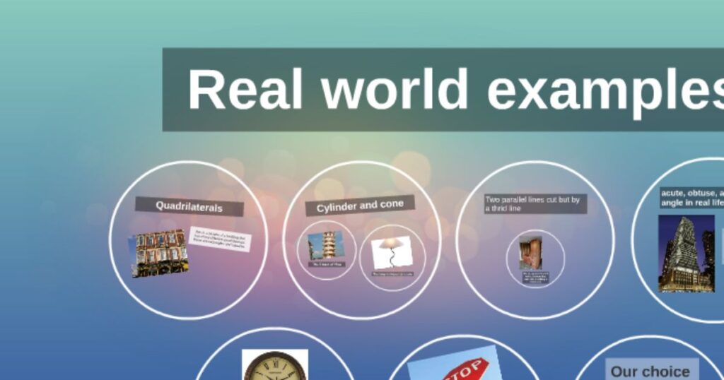 Real-World Examples in Different Contexts