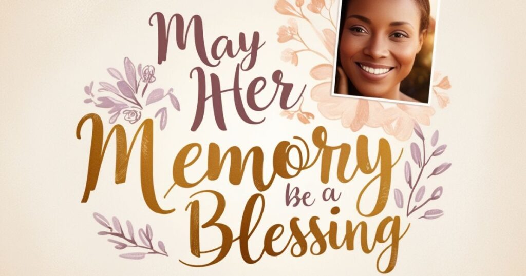 When to Say "May Her Memory Be a Blessing" - Appropriate Usage Guidelines