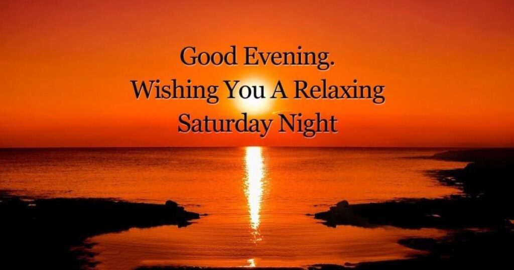 Wishing You a Relaxing Evening