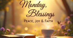 100+ Beautiful Monday Blessings to Start Your Week with Peace, Joy & Faith
