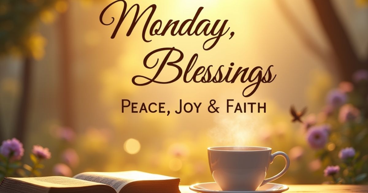 100+ Beautiful Monday Blessings to Start Your Week with Peace, Joy & Faith