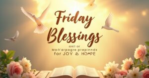100+ Friday Blessings and Prayers to Start Your Weekend with Joy & Hope