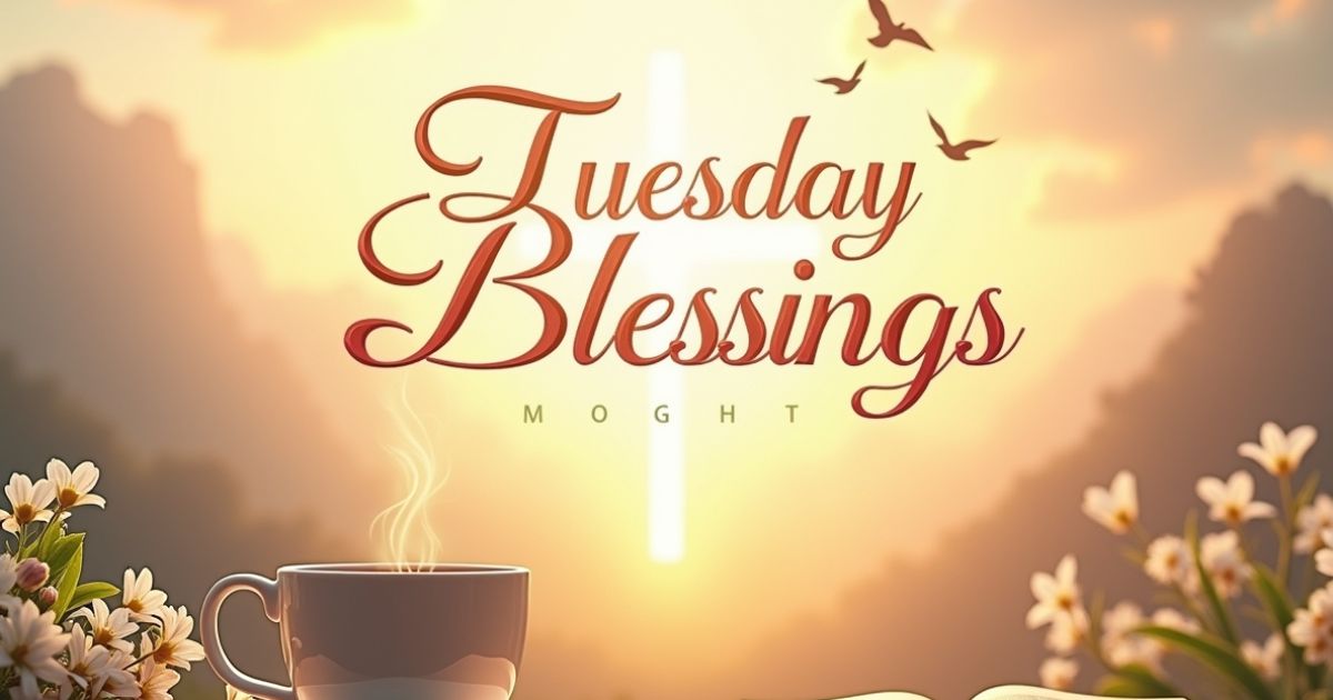 100+ Tuesday Blessings Images to Fill Your Morning with Faith, Peace & Joy