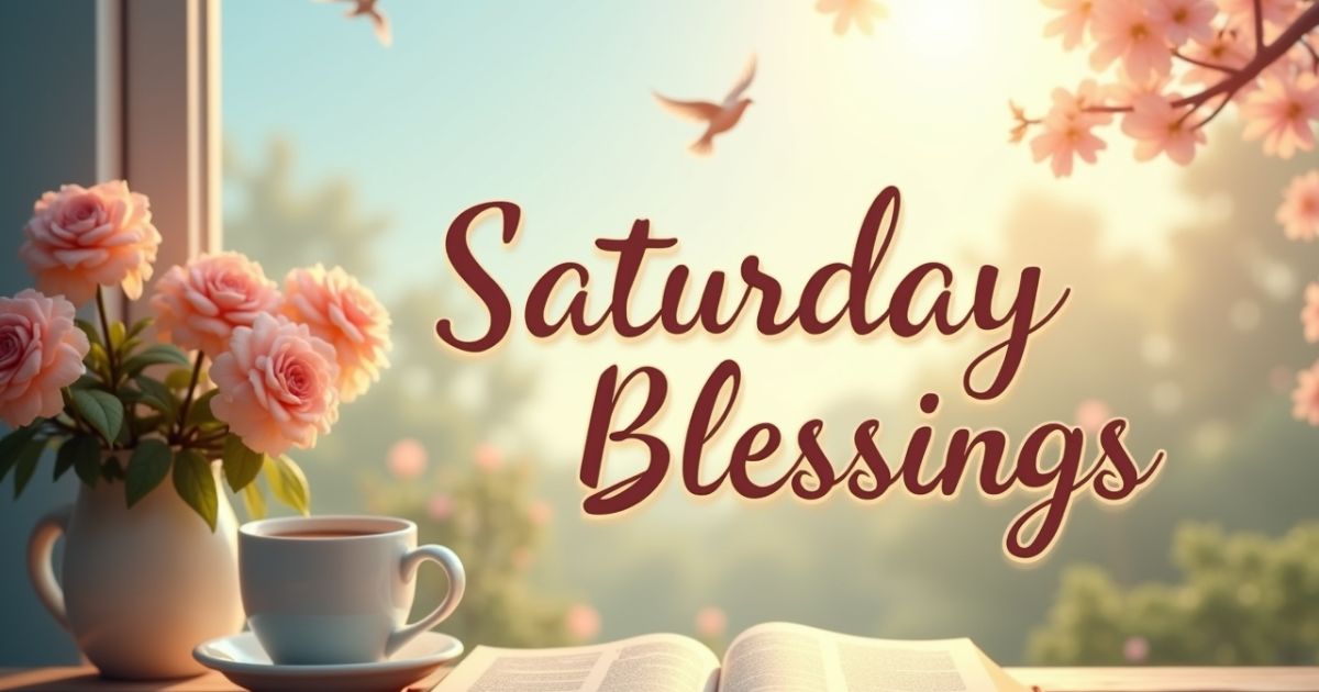 110+ Beautiful Saturday Blessings to Fill Your Weekend with Peace, Joy & Gratitude
