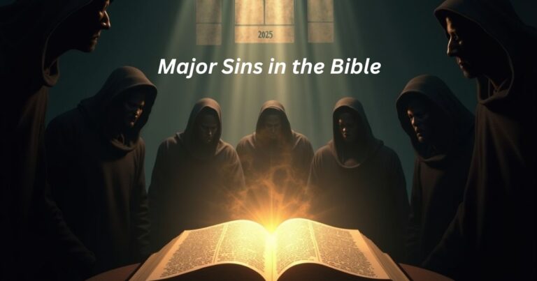 12 Major Sins in the Bible Explained: What Every Christian Should Know in 2025