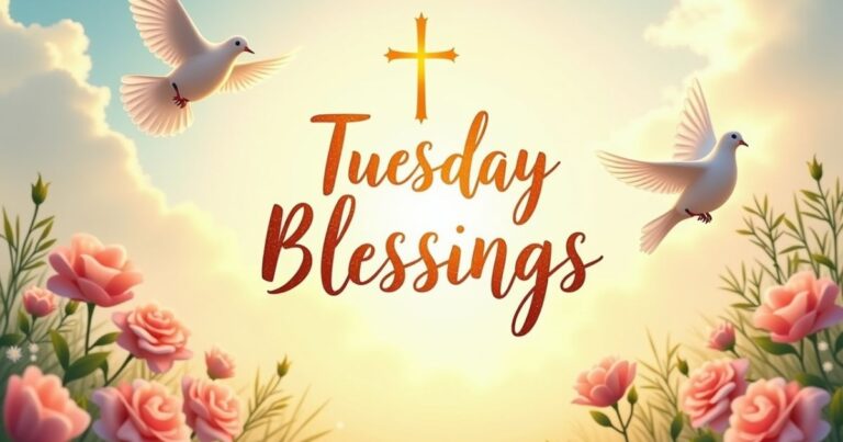 120+ Tuesday Blessings to Inspire Your Day with Faith, Peace & Cute Images