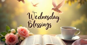 140+ Beautiful Wednesday Blessings with Images, Quotes & Prayers to Uplift Your Spirit