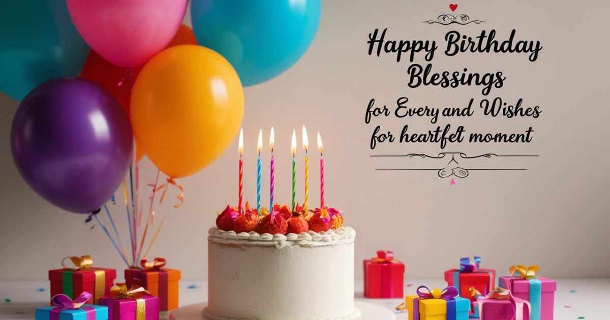150+ Happy Birthday Blessings and Wishes for Every Heartfelt Moment