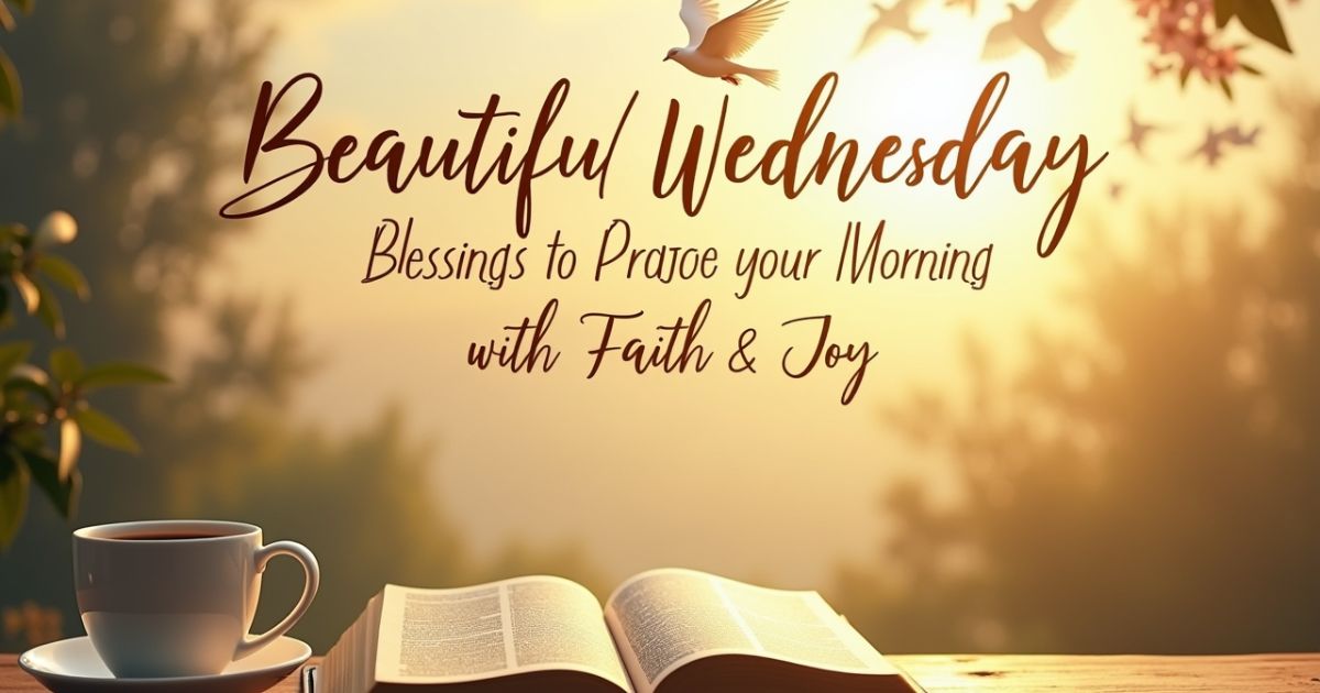 80+ Beautiful Wednesday Blessings and Prayers to Brighten Your Morning with Faith & Joy