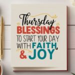 85+ Thursday Blessings to Start Your Day with Faith & Joy