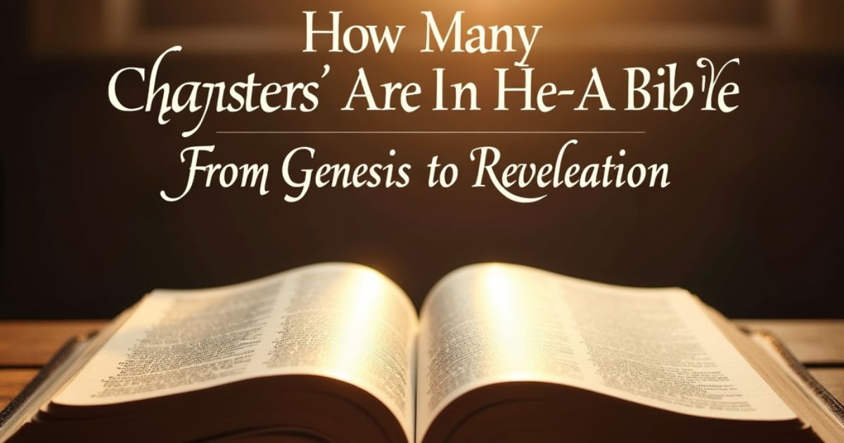 How Many Chapters Are in the Bible From Genesis to Revelation
