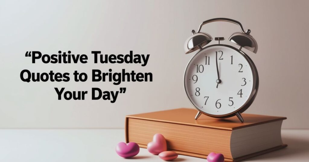 Positive Tuesday Quotes to Brighten Your Day
