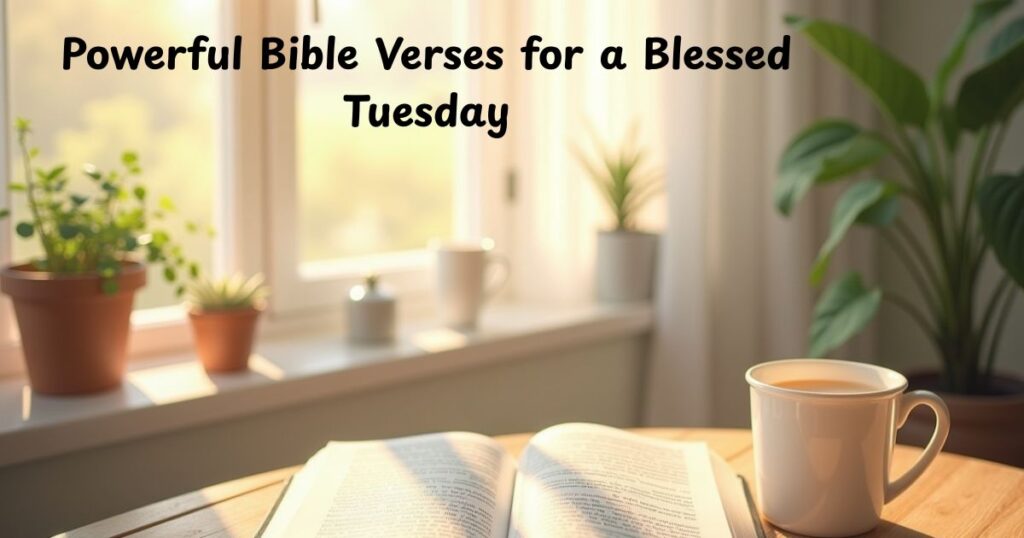 Powerful Bible Verses for a Blessed Tuesday