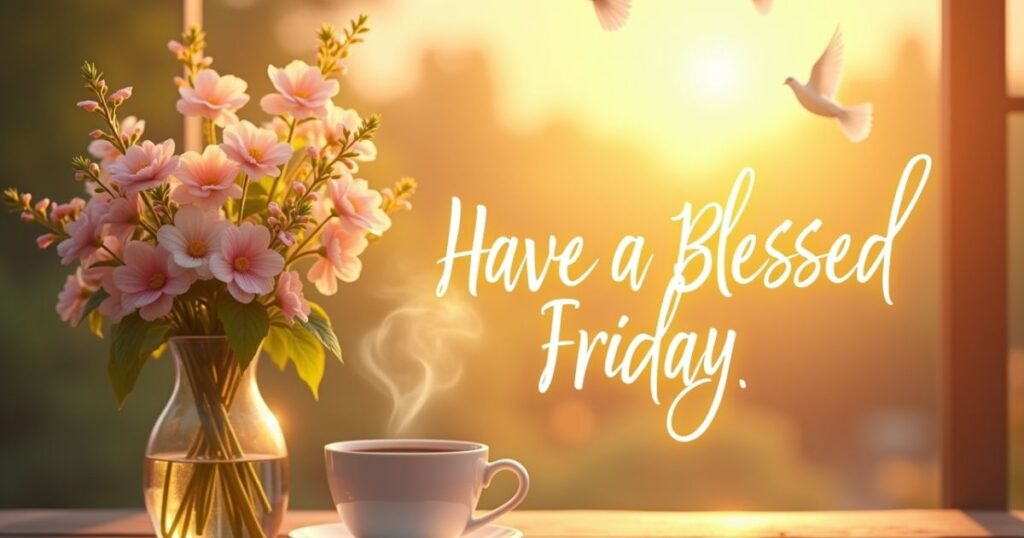 🎁 Shareable Images: Beautiful Friday Blessings in Pictures