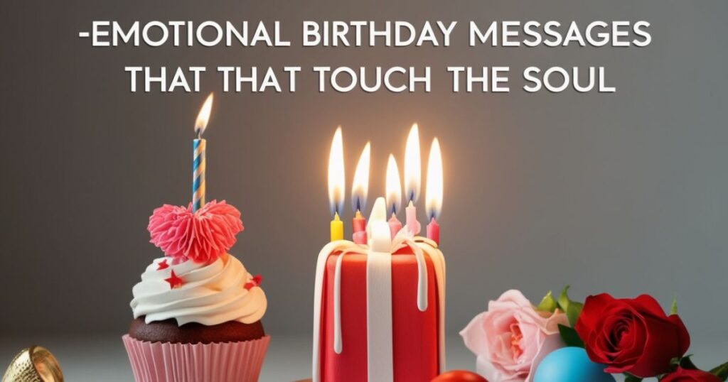 💌 Emotional Birthday Messages That Touch the Soul