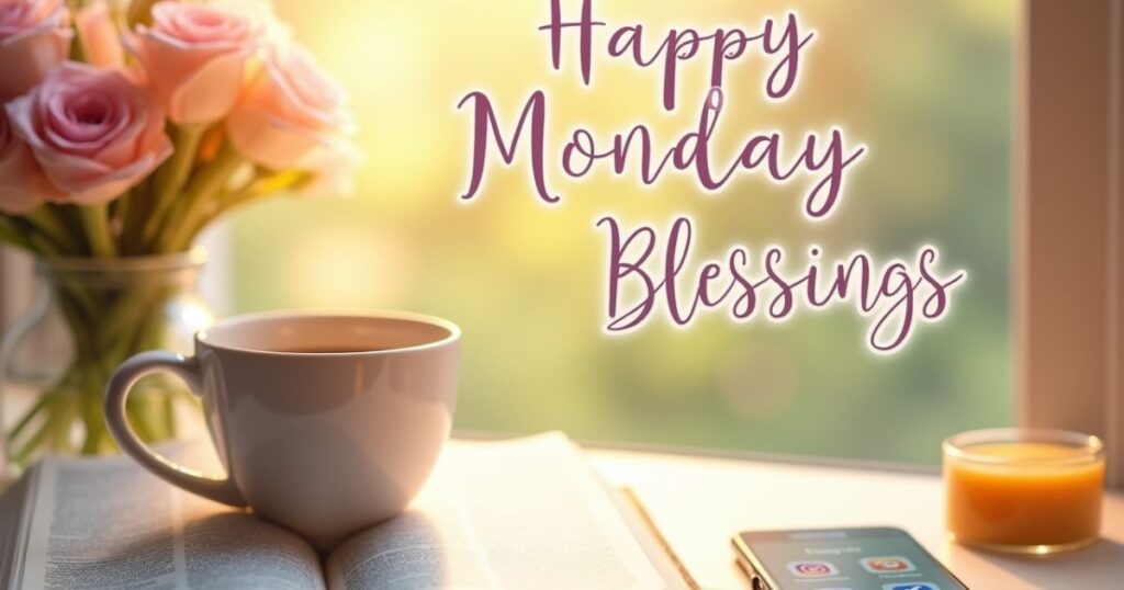 📱 Shareable Monday Blessings for Social Media (Instagram, Facebook & WhatsApp)