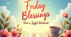 110 Happy Friday Blessings Images and Quotes – Joyful Weekend