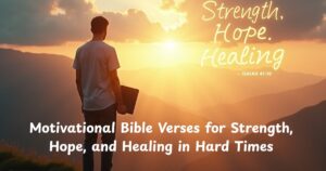 31 Motivational Bible Verses for Strength, Hope, and Healing in Hard Times