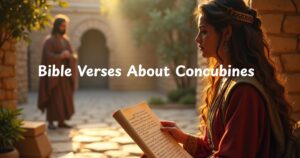 Bible Verses About Concubines: What the Scriptures Really Say and Why It Matters