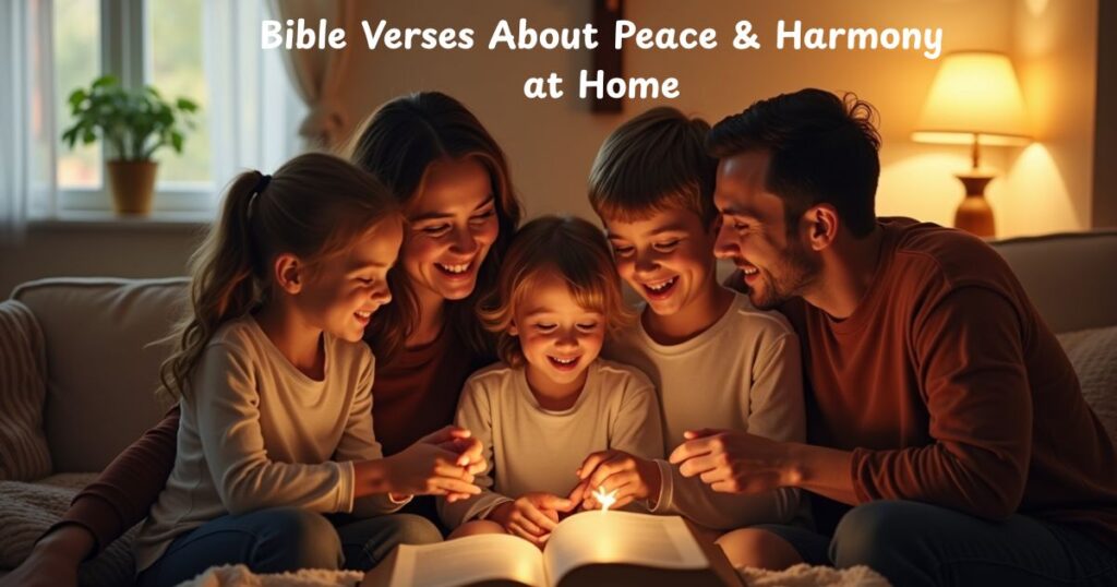 Bible Verses About Peace & Harmony at Home