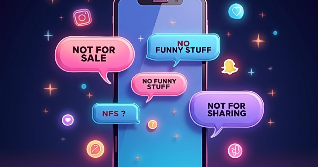 Different Meanings of NFS in Digital Conversations