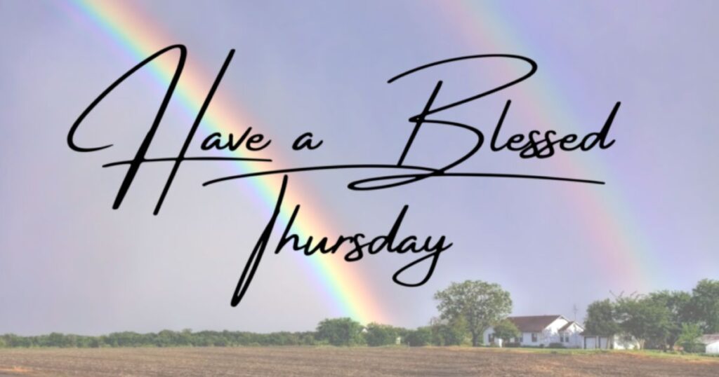 Encouraging Thursday Blessings for Peace and Healing