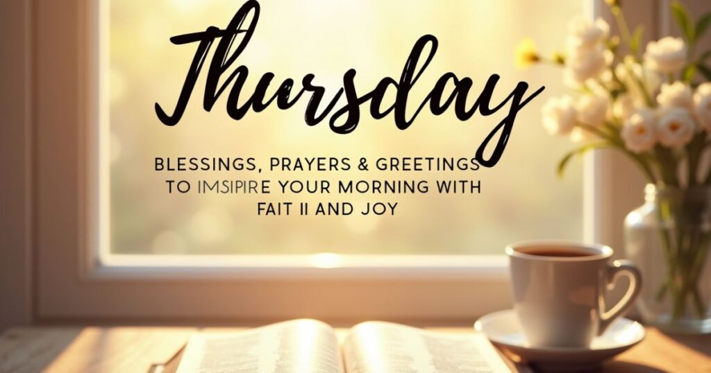 Heartfelt Thursday Prayers for Strength and Peace