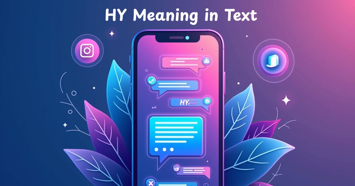 HY Meaning in Text (2025) – Definition, Slang Use & Examples Explained