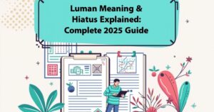 Luman Meaning & Hiatus Explained | Complete 2025 Guide