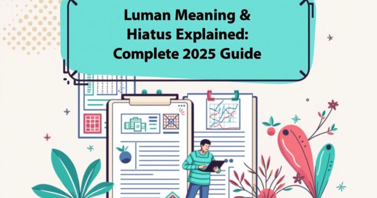 Luman Meaning & Hiatus Explained | Complete 2025 Guide