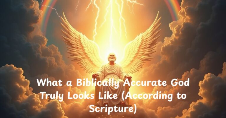 What a Biblically Accurate God Truly Looks Like (According to Scripture)