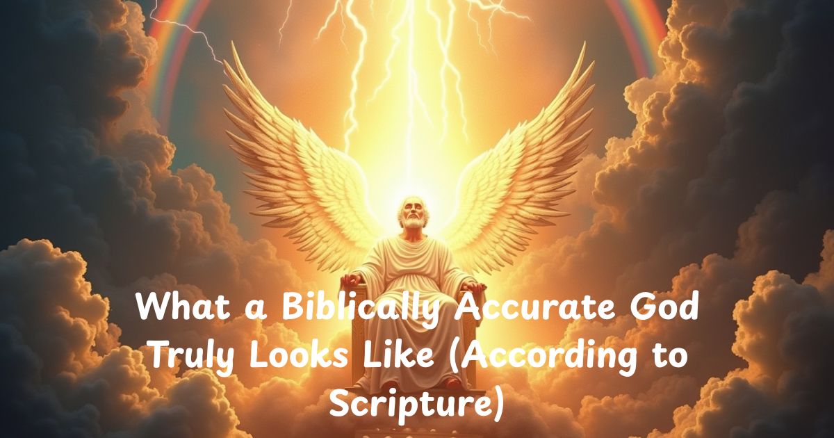 What a Biblically Accurate God Truly Looks Like (According to Scripture)