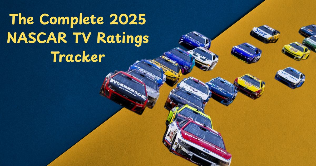 The Complete 2025 NASCAR TV Ratings Tracker