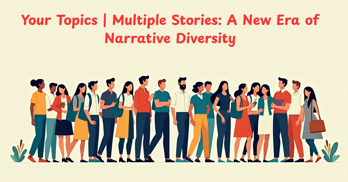 Your Topics | Multiple Stories: A New Era of Narrative Diversity