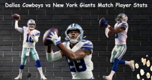 Dallas Cowboys vs New York Giants Match Player Stats (Sep 14, 2025)