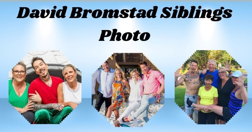 David Bromstad Siblings Photo