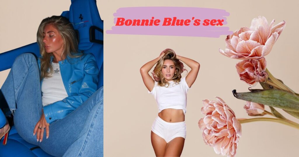 How did Bonnie Blue's husband feel about her sex work?