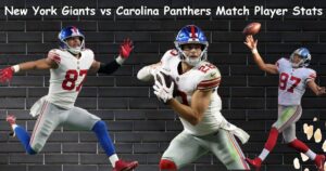 🏈 New York Giants vs Carolina Panthers Match Player Stats: Power-Packed Breakdown 🔥